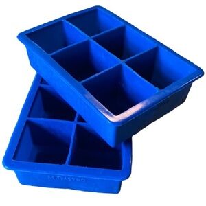 M Gastro Kitchens Extra Large Silicone Craft Ice Cube Trays Set of 2